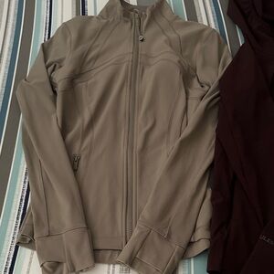 lululemon athletica Taupe Utility Jacket